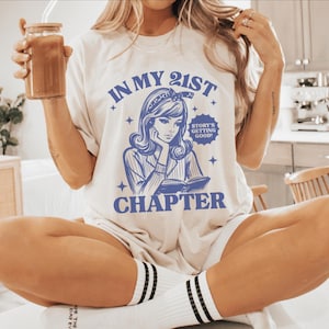 Kapitel 21 Shirt 21. Geburtstag Geschenke für Mädchen Bookish 21. Geburtstag für sie 21. Geburtstag Geschenk 21 Geburtstagsgeschenk für sie 21. Geburtstag für