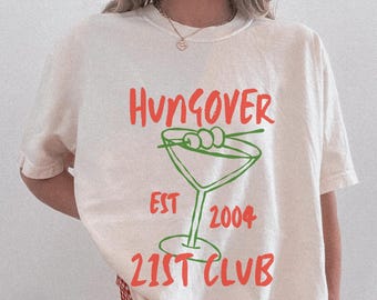Comfort Colors 21st Birthday Shirt 21st Birthday Gift For Her Hangover Shirt 21 Birthday Gift For Her 21th Birthday For Her 21st Birthday