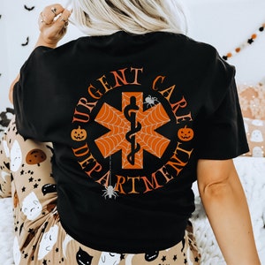 Halloween Urgent Care Department Shirt Urgent Care Shirt UC T Shirt Urgent Care Shirts Urgent Care Nurse T-Shirt Nurse Apparel PA Shirt