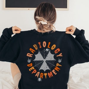 Halloween Radiology Sweatshirt Xray Sweatshirt Radiology Shirt Xray Crew Neck Rad Tech Xray Sweater Rad Tech Sweatshirt Xray Sweatshirt
