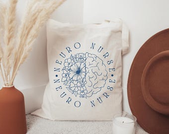 神経ナーストートバッグ、神経ICUナーストートバッグ、神経脳卒中ナースバッグ、神経学ナーストート、神経クルーナーストート、脳卒中ナーストート、神経ICUトートバッグ（脳卒中ナースバッグ付き）