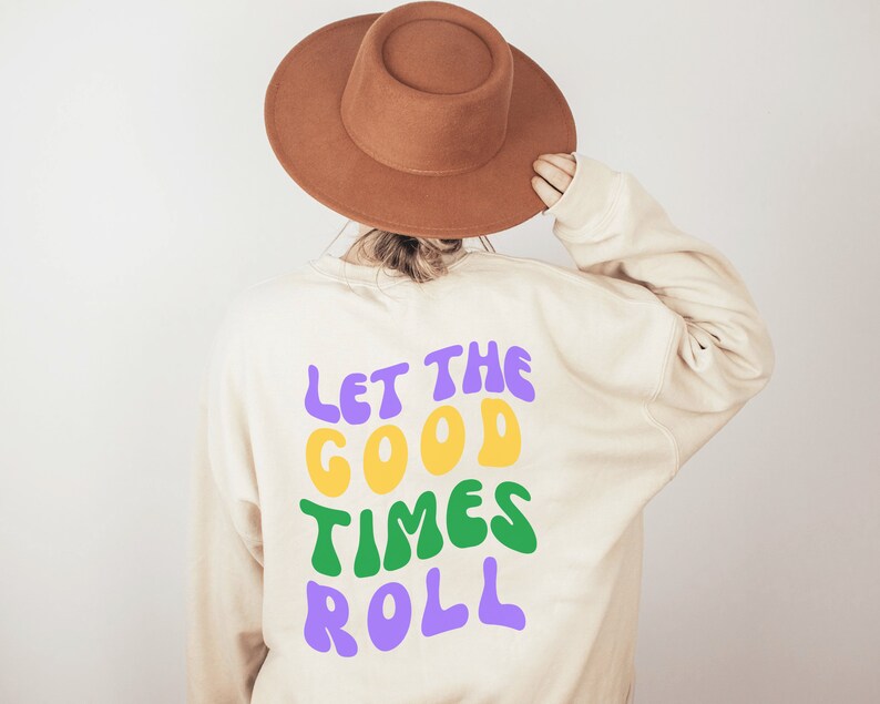 Mardi Gras Graphic Sweatshirt main image 0