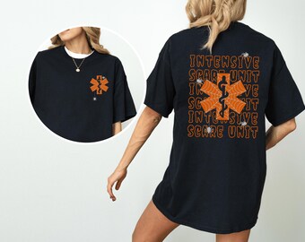 Intensive Scare Unit Halloween Nurse Shirt Icu Halloween Shirt Icu Nurse Shirt Halloween Icu Nurse Shirt Icu Nurse Halloween Shirt Nurse