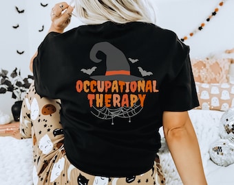 Occupational Therapy Halloween Shirt Occupational Therapist Gift Occupational Therapy Shirt Halloween Occupational Therapist Halloween