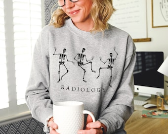 Radiology Sweatshirt Radiology Crewneck Xray Sweatshirt Xray Tech Sweatshirt Radiography Sweatshirt Xray Tech Sweaters Rad Tech Sweatshirt