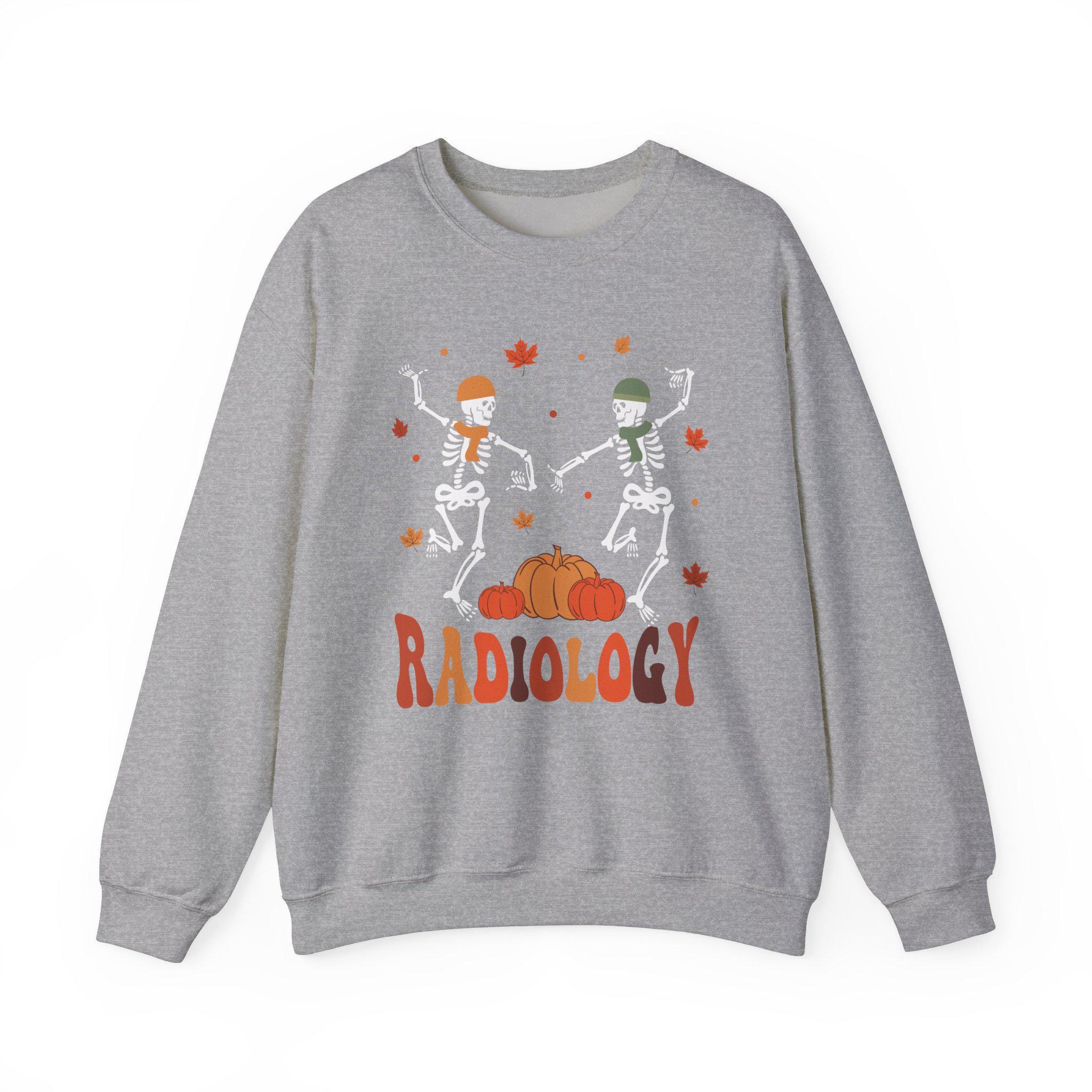 Fall Radiollgy Fall Radiology Sweatshirt Fall Xray Shirt Rad Tech Sweatshirt Radiology ...