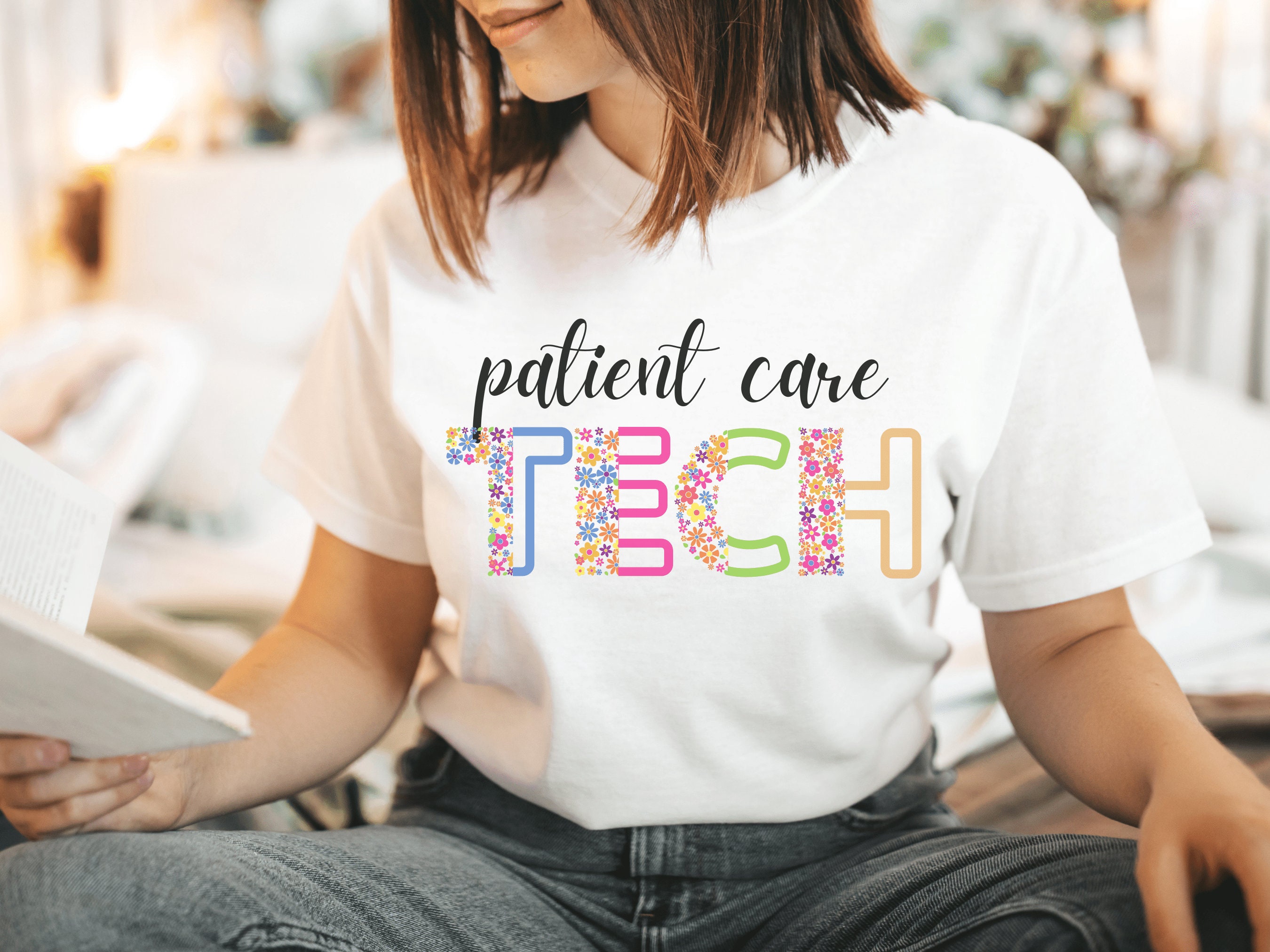 Patient Care Tech Shirt Patient Care Tech T Shirt Patient Care