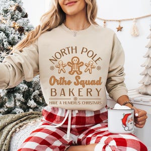 Christmas Ortho Shirt Ortho Squad Ortho Crew Neck Ortho Christmas Sweatshirt Orthopedic Christmas Shirt Ortho Skeleton Shirt Ortho