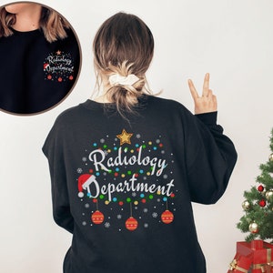 Radiologie Weihnachten Sweatshirt Weihnachten Rundhalsausschnitt Radiologie Rad Tech Sweatshirt Radiologie Sweatshirt Xray Tech Sweatshirt Xray Hoodie