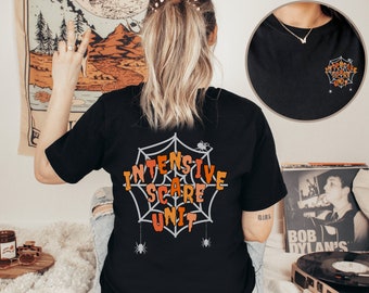 Halloween ICU Shirt Icu Nurse Shirt Intensive Care Einheit Shirt Intensive Scare Einheit Nicu Shirt Picu Shirt Micu Shirt Sicu Shirt Rn Halloween