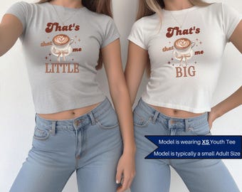 Big Little Shirts Big Little Baby Tee Sorority Big Little Shirt Big Little Espresso Shirt Big Little Reveal Shirts Y2K Baby Tee Coffee Tee