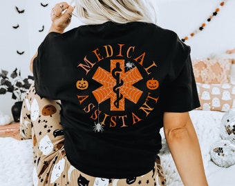 Halloween CMA Shirt Cma Halloween Shirt Cma Herbst Shirt Arzthelferin T-Shirt Cma Halloween T-Shirt Cma T-Shirt Zertifizierter Arzthelfer