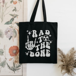 Rad To The Bone Tote Rad Tech Tote Xray Bag Radiology Tote Bag Xray Tote Rad Tech Week Tote Mammo Tech Bag Xray Tech Bag Xray Tech Tote Bag