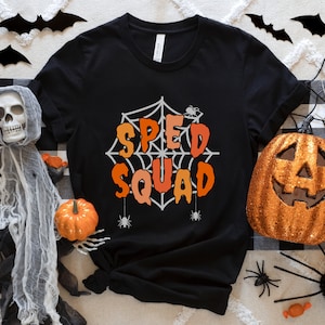 Halloween Sped Squad Shirt Special Education Teacher Shirts Special Education Shirt Special Education Teacher Gifts Sped Crew Sped Teacher