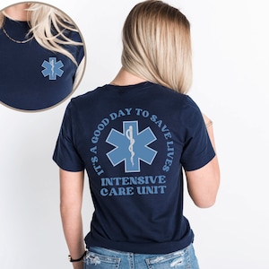 Icu Nurse Shirt Icu Shirt Intensive Care Unit Tshirt Sicu Shirt Picu Shirt Nurse Shirts Intensive Care Nurse Medical Icu Nurse Surgical