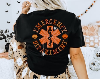 Halloween Nurse Shirt Halloween Er Nurse Shirt Emergency Department Shirt Nurse Halloween Shirt Emergency Nurse Shirt Er Shirt Er Halloween