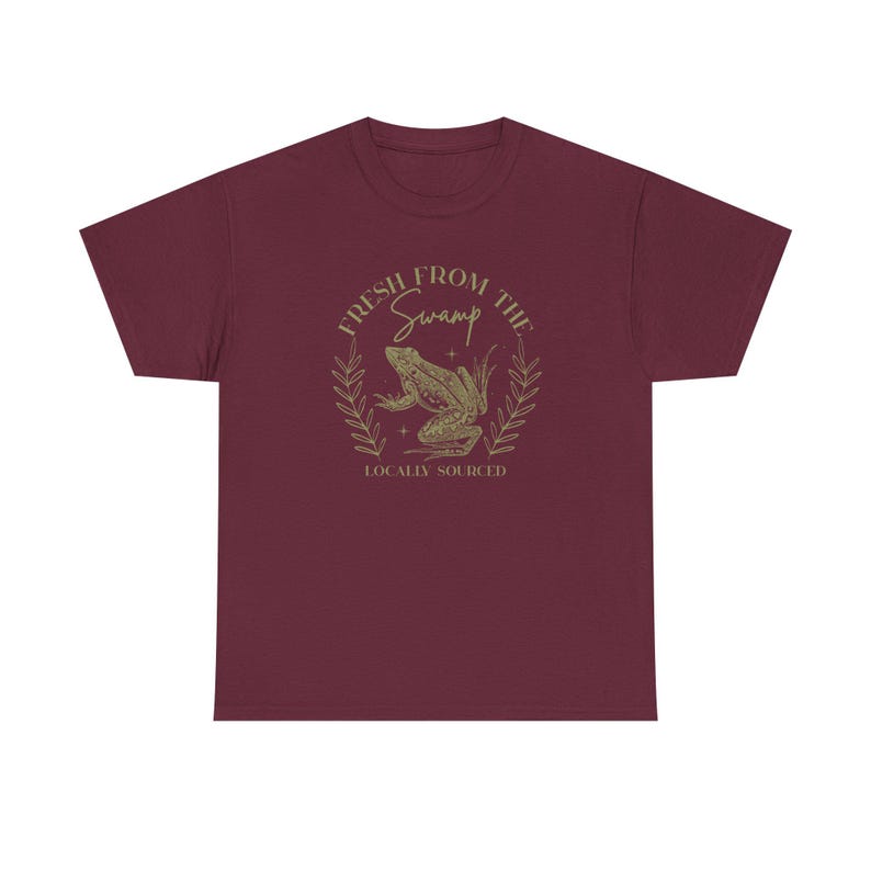 Frog Shirt Whimsigoth Clothing Goblin Core Clothes Goblincore Clothing Cottage Core Shirt Goblincore Clothes Dark Academia Shirt Plus Size Maroon