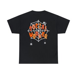 Halloween Social Worker Shirt Social Work Shirt Social Worker TShirt Social Worker Gift Social Worker Gifts Social Worker Clothing Social Black