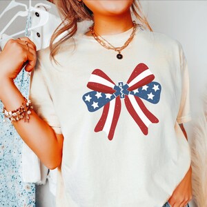 Comfort Colors Emergency Department 4th Of July Shirt Coquette Er Nurse 4th Of July Er Peds 4th Of July 4th Emergency Nurse Shirt 4th of