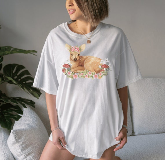 Coquette Shirt Coquette Clothing Deer Aesthetic Tshirt Dollette