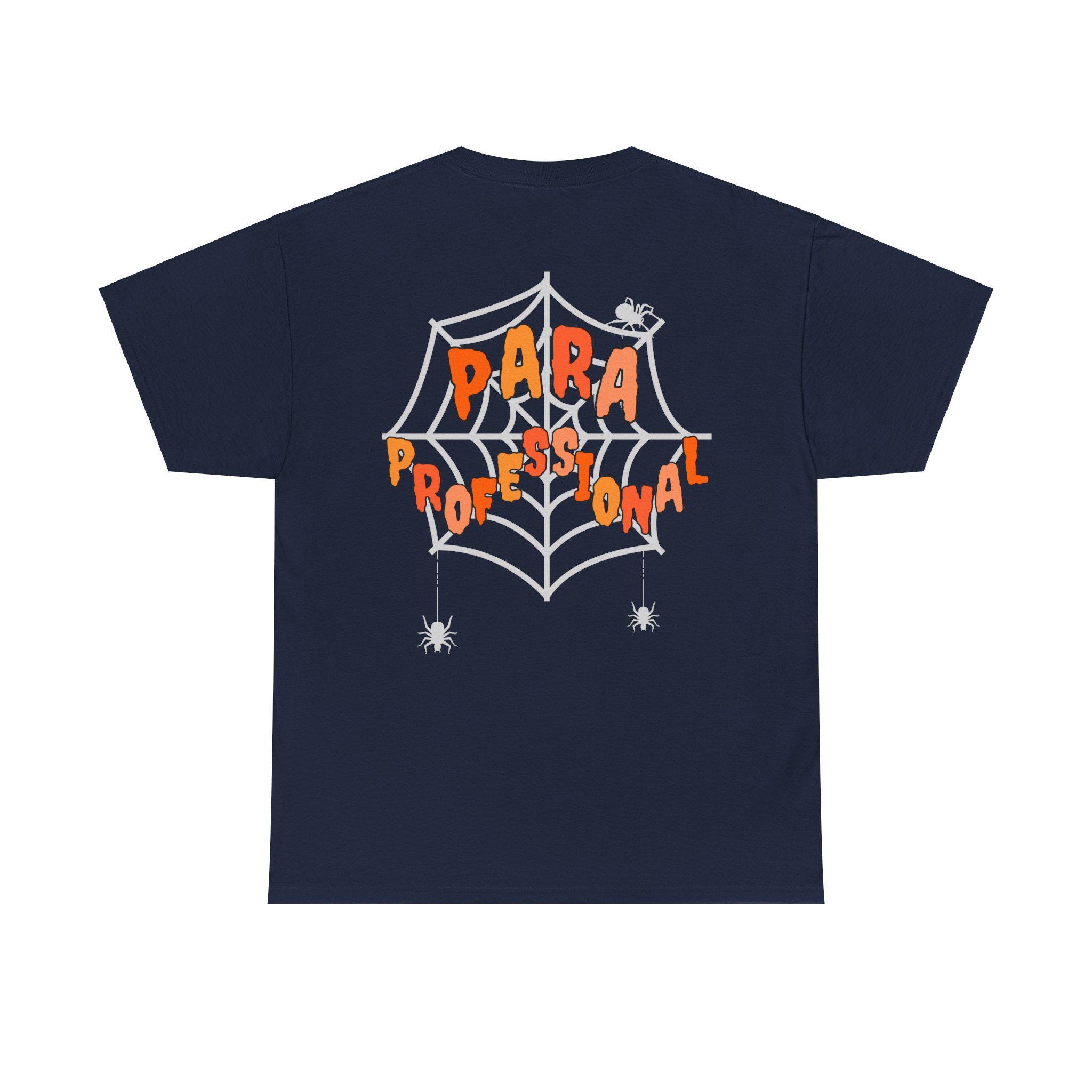 Halloween PARA Squad Shirt Para Shirt for School Paraprofessional