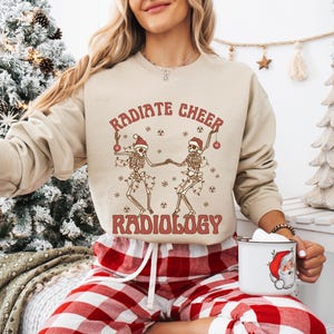 Xray Christmas Shirt Christmas Radiology Sweatshirt Radiology Christmas Sweatshirt  Radiology Christmas Sweater Xray Tech Sweatshirt Rad