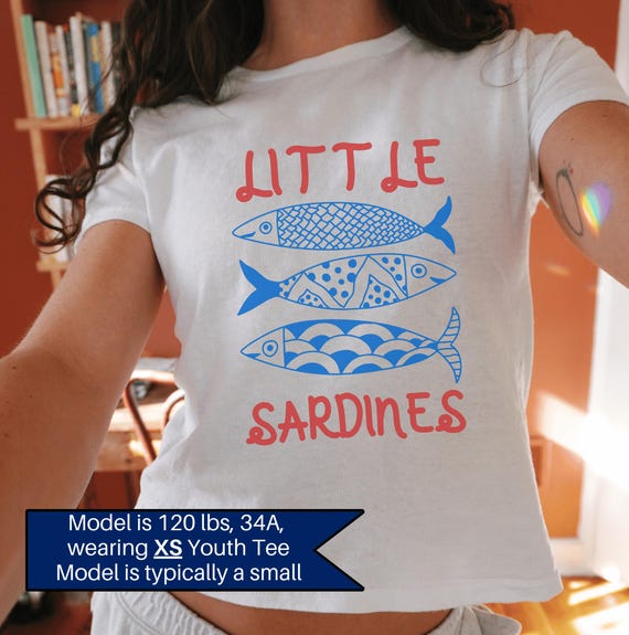Sardines Big Little Shirts Big Little Baby Tee Sorority Big Little