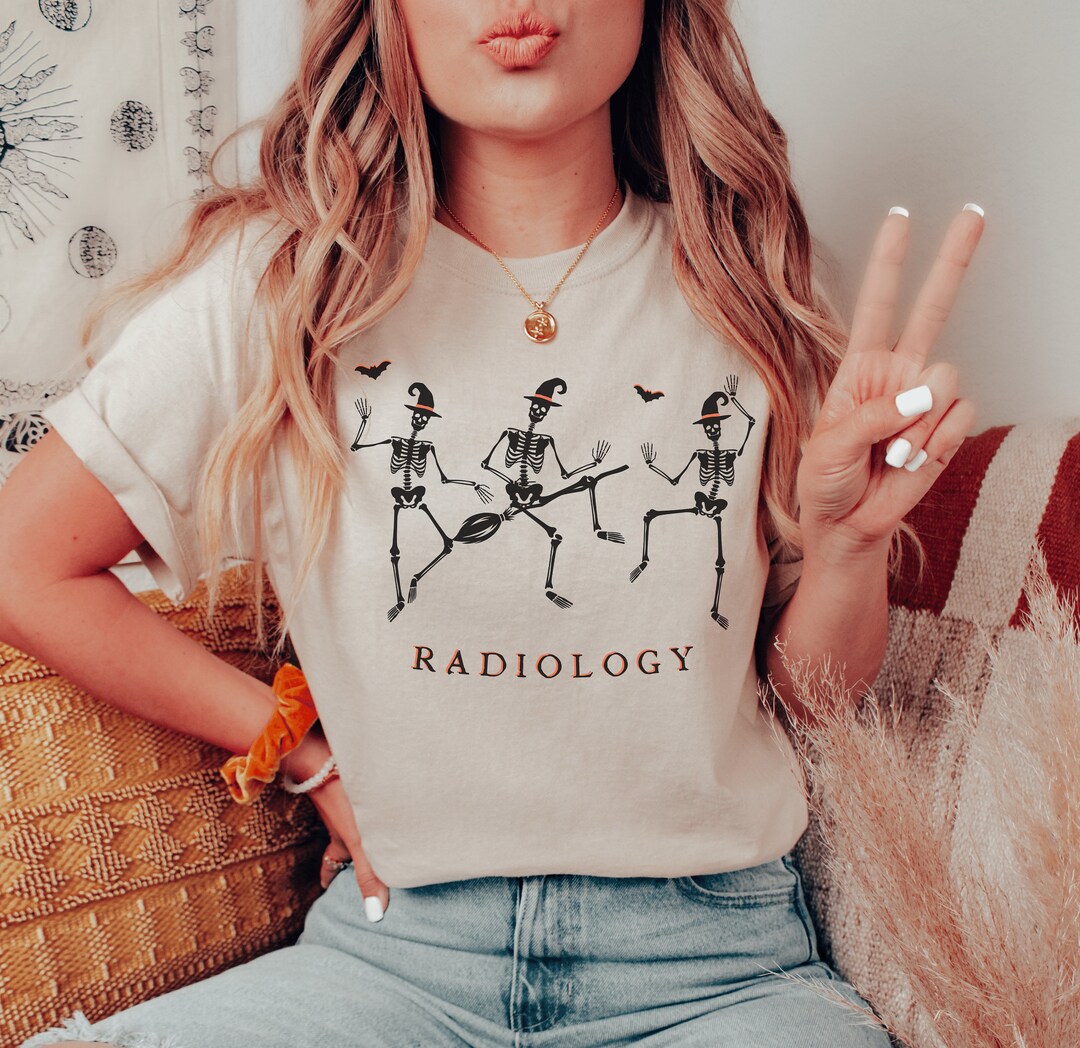Radiology Shirt Halloween Xray Shirt Radiology Halloween Shirts Xray