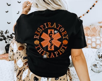 Respiratory Therapist Halloween Shirt Halloween Respiratory Shirt Respiratory Therapist Shirt Respiratory Therapy Shirt Respiratory