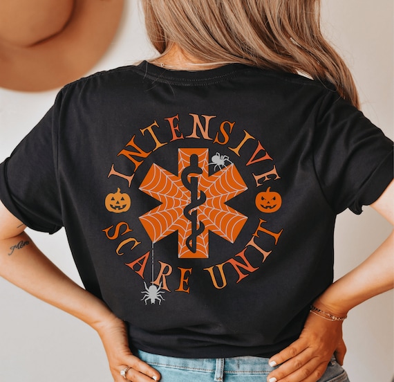 Halloween Icu Nurse Shirt Intensive Scare Unit Icu Halloween Shirt Nurse Halloween Shirt Icu Shirt Halloween Nurse Shirt Intensive Care Unit
