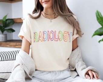 Chemise radiologique florale Chemise radiographique Chemise technique radiologique Chemises radiographiques Chemise technique radiologique Chemise technique Rad T-shirt de technologue en radiologie Radiologie