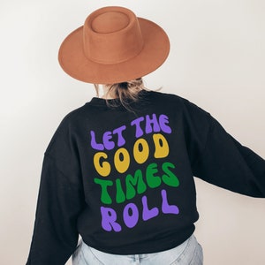 Whereable Art Mardi Gras New Orleans Varsity Sweatshirt main image 1