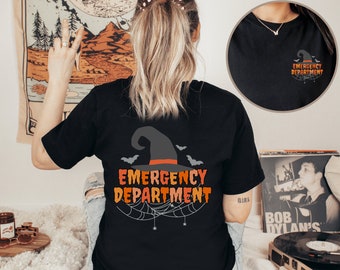 Halloween Emergency Department Shirt Halloween ER Shirt Halloween Er Nurse Shirt Er Halloween Shirt Rn Halloween Shirt Pediatric Emergency