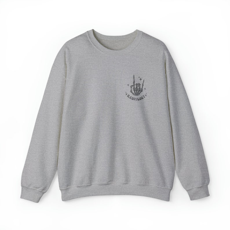 Sweat-shirt radiologie Xray Tech Sweatshirt Xray Sweatshirt Rad Tech Sweatshirt Radiologie Pull Radiologie Crewneck X Ray Tech Sweatshirt image 5