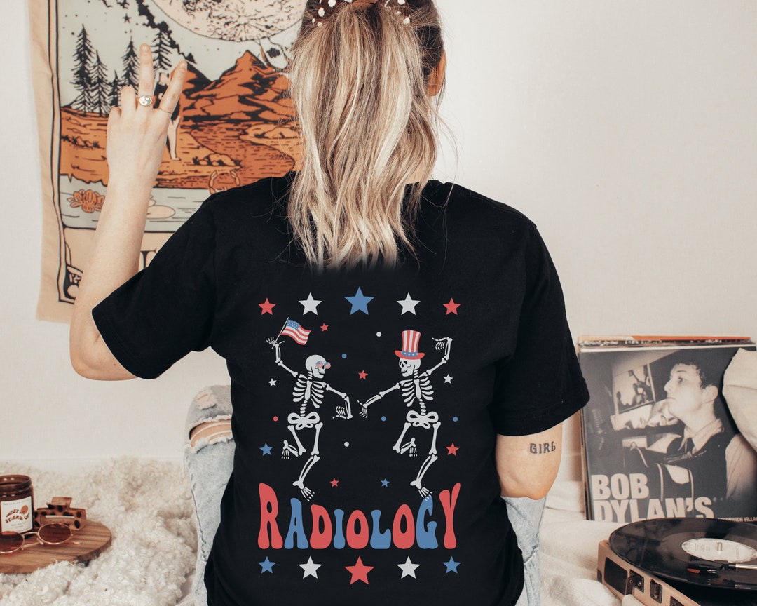 Radiology Shirt 4th of July Radiology Shirts Xray Tech Shirt Rad Tech
