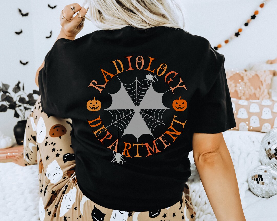 Halloween Radiology Shirt Halloween Xray Shirt Xray Halloween Etsy