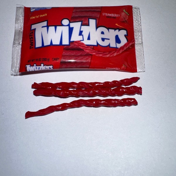 Mini Brands Miniature Twizzlers Licorice Candy