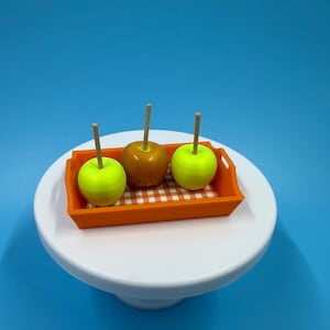 Miniverse Compatible Halloween Caramel Apples
