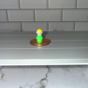 Vintage Miniature (1:4 Scale) Fisher Price Little People Blond Girl