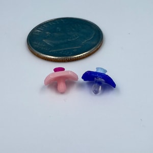 Miniature Pacifier for My Mini Baby Silicone dolls