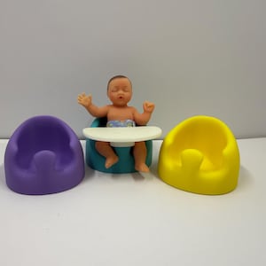 Miniature Baby/Infant Floor Seat/Bumbo with Removable Tray