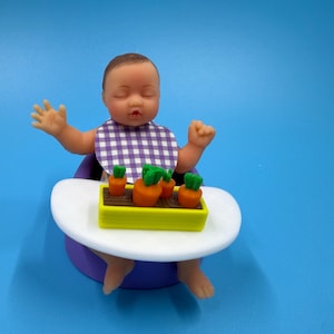 Miniatuur wortel Montessori sorteerspeelgoed voor poppenhuis