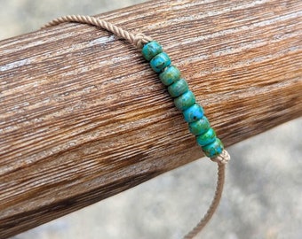 Picasso Yoga Style Adjustable Bracelet | Miyuki Seed Bead Jewelry | Boho Hippie Fashion | Dainty Artisan Silk Bracelet | Minimalist Jewelry