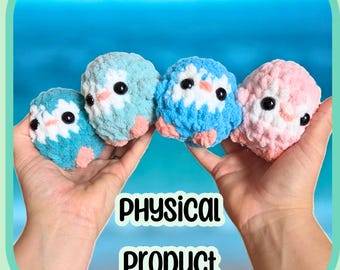 Gehaakte pinguïn knuffel: handgemaakte amigurumi, nautisch dier