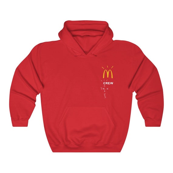Cactus Jack Mcdonald's Crew Hoodie 