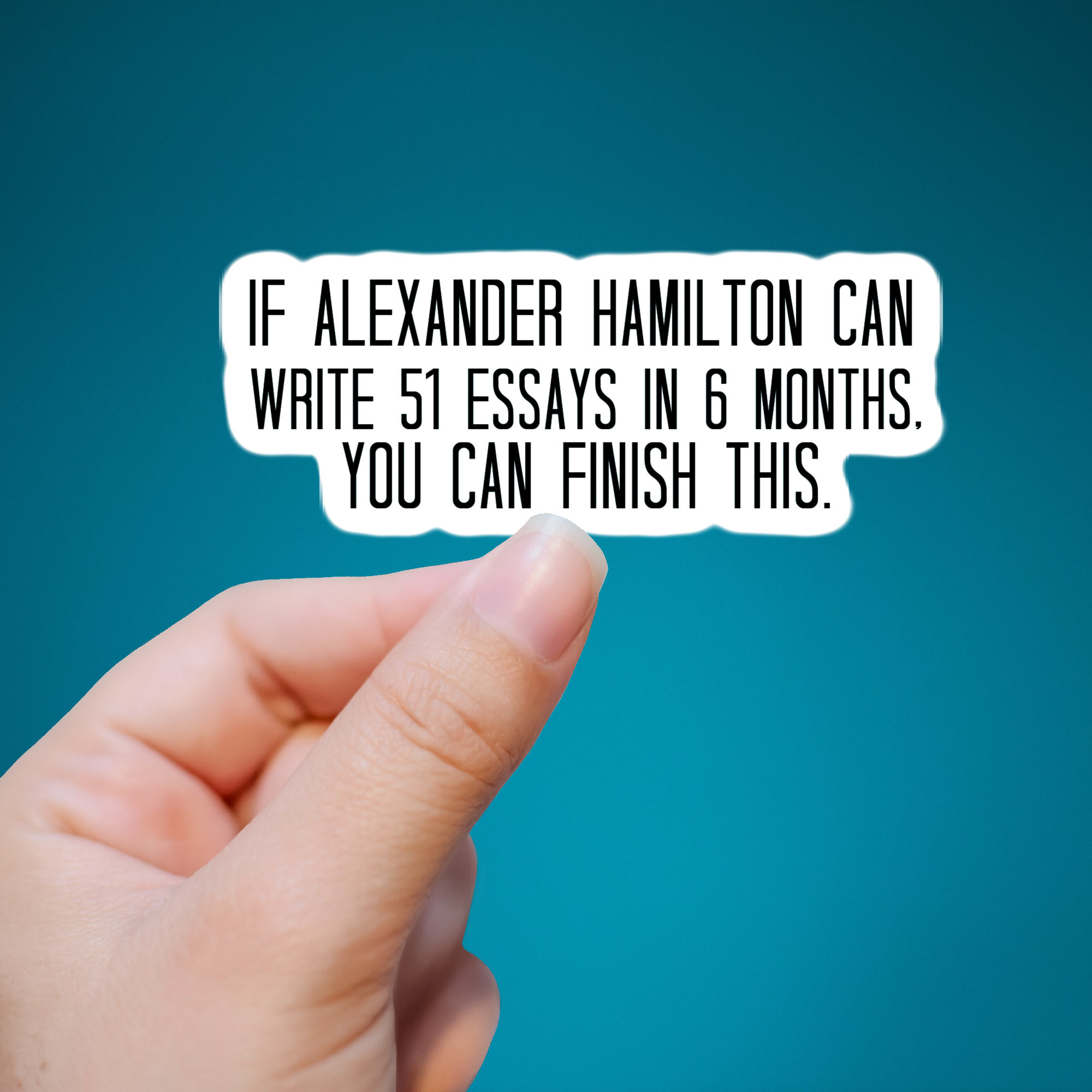 Alexander hamilton wrote online the other 51