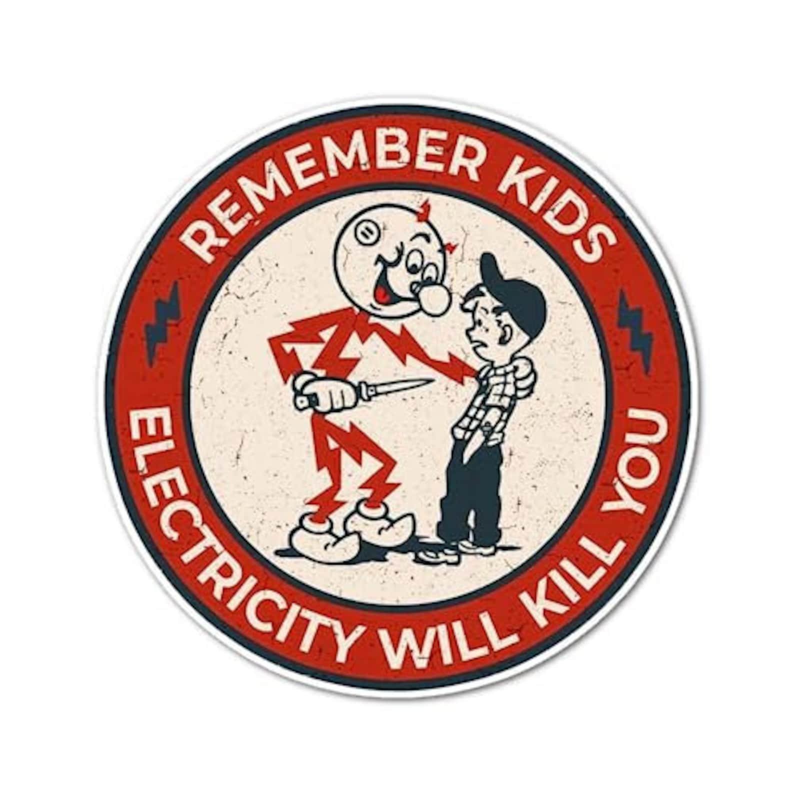 Sitemapcdatahttpabckniqoocomelectricity Will Kill You Sticker
