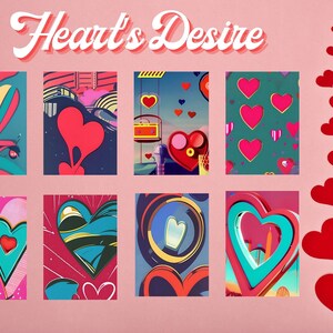 Serie de Tarjetas de San Valentín, Tarjetas Imprimibles, Descarga Digital, Tarjetas de San Valentín, Tarjetas del Día V, Corazón, San Valentín, Amor, Lindo