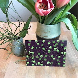 Postkarte Violetta
