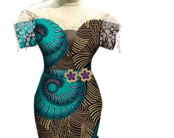 beaded ankara dresses